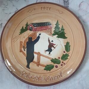 5 Vintage Stumar handcrafted plates, Made in Germany MJH Original